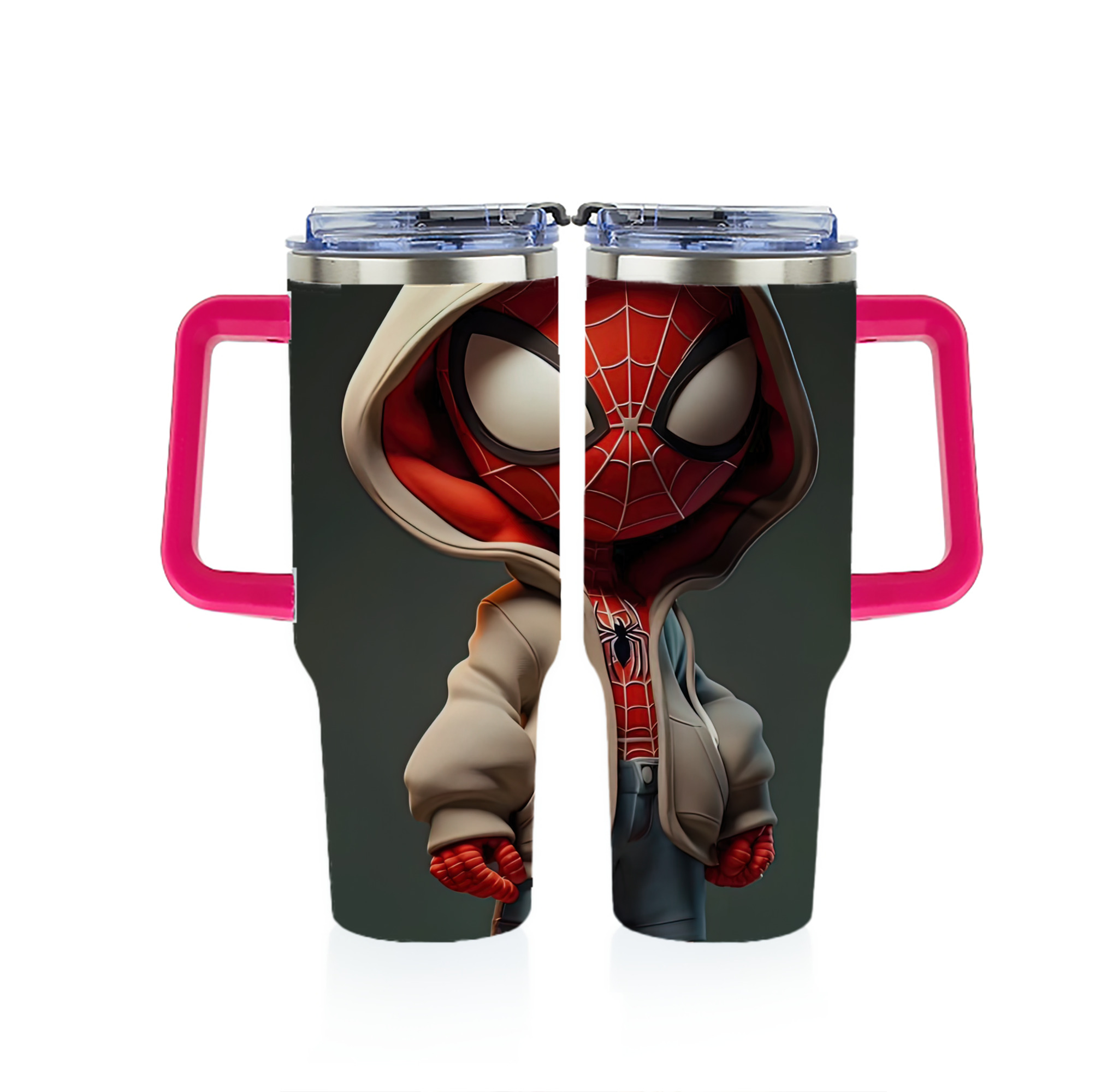 Spider Man スパイダーマン 1200ｍLフルプリント車用タンブラー